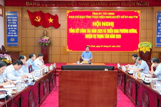 Tây Ninh: Tạo đột phá từ Nghị quyết 57