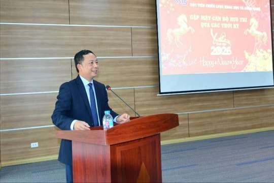 Từ sáp nhập đến vận hành mô hình mới: Dấu mốc 2025 của Học viện Chiến lược Khoa học và Công nghệ