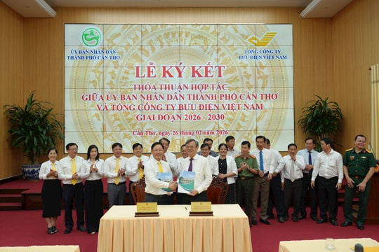 Bưu điện Việt Nam đồng hành cùng TP. Cần Thơ chuyển đổi số, trở thành đô thị thông minh