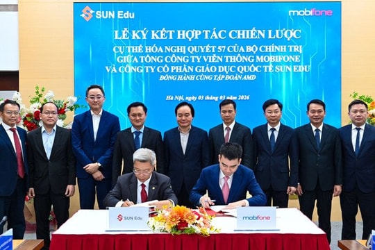 MobiFone bắt tay Sun Edu thúc đẩy phát triển nhân lực công nghệ số