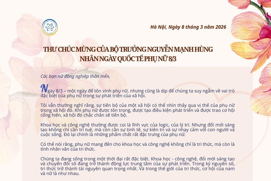 Minister Nguyen Manh Hung: Digital era opens up more opportunities for women