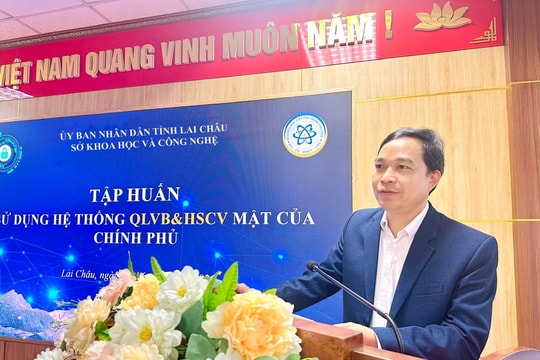 Lai Châu: Nâng cao kỹ năng sử dụng Hệ thống quản lý văn bản và hồ sơ công vụ mật