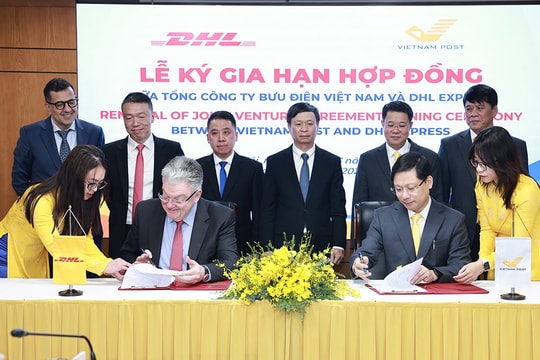Thứ trưởng Hoàng Minh: Vietnam Post và DHL Express là biểu tượng hợp tác Việt Nam - Đức