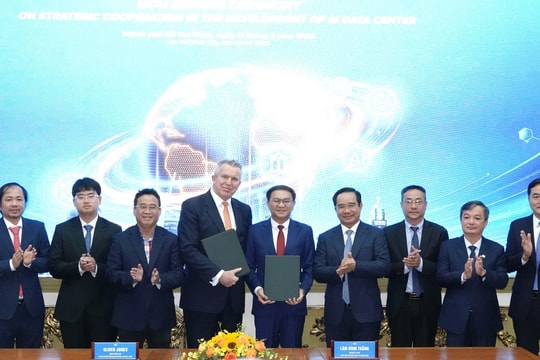 TP. Hồ Chí Minh ký kết hợp tác phát triển trung tâm dữ liệu trí tuệ nhân tạo