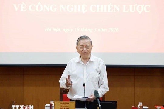 Tổng Bí thư Tô Lâm: Phát triển công nghệ chiến lược thật bài bản, hiệu quả, làm đến cùng