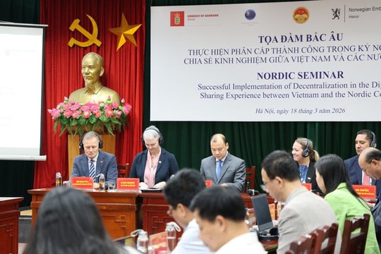 Tăng cường phân cấp trong kỷ nguyên số: Kinh nghiệm từ các nước Bắc Âu