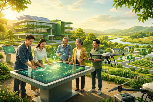 Thi đua đổi mới sáng tạo, chuyển đổi số, chuyển đổi xanh trong toàn xã hội