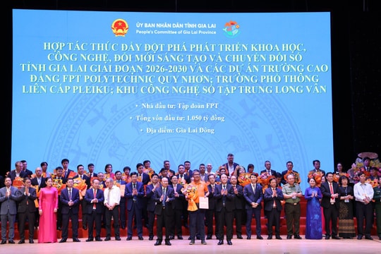 Chủ tịch FPT: Xây dựng Gia Lai trở thành trung tâm AI