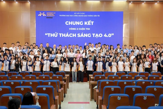 Trường Đại học Công nghệ giao thông vận tải: Chung kết vòng 2 cuộc thi “Thử thách sáng tạo 4.0”