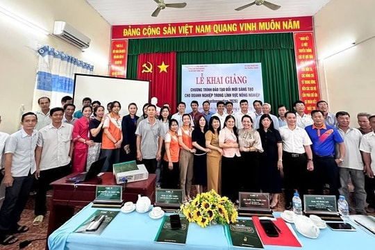 Cần Thơ: Đào tạo đổi mới sáng tạo cho doanh nghiệp trong lĩnh vực nông nghiệp