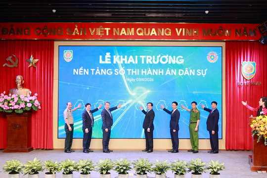 Nền tảng số Thi hành án dân sự: Kỳ tích thực thi Nghị quyết 57/NQ-TW