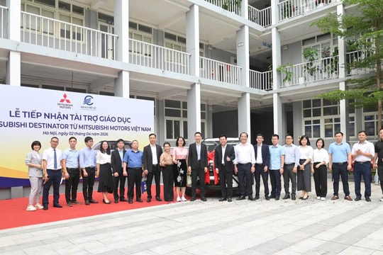 Trường Đại học Điện lực tiếp nhận tài trợ thiết bị phục vụ đào tạo và nghiên cứu từ Mitsubishi Motors Việt Nam