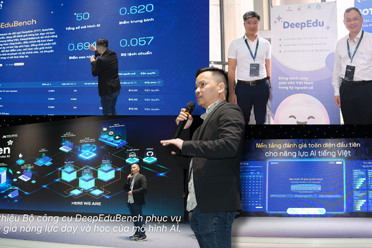 DeepEduBench: Bộ công cụ đánh giá năng lực dạy và học hiệu quả của mô hình AI tiếng Việt