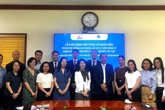 JICA tiếp tục hỗ trợ nâng cao năng lực đơn đăng ký sáng chế và nhãn hiệu của Cục Sở hữu trí tuệ