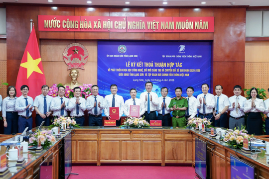VNPT đồng hành cùng Lạng Sơn thúc đẩy chuyển đổi số giai đoạn 2026 - 2030