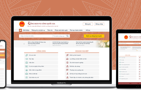 Đề xuất bỏ hình thức đăng ký tài khoản trên Cổng Dịch vụ công quốc gia