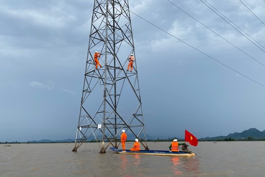 Sáng tạo trong sửa chữa lưới điện vùng sông nước Đồng bằng sông Cửu Long