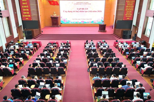 Lai Châu tập huấn ứng dụng trí tuệ nhân tạo cho cán bộ cấp xã