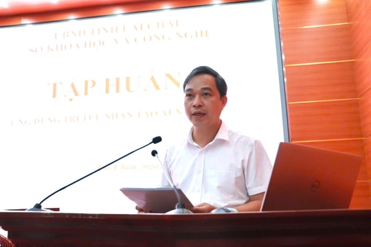 Lai Châu đẩy mạnh ứng dụng trí tuệ nhân tạo trong quản lý, điều hành cấp tỉnh