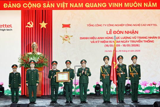 Nhận danh hiệu Anh hùng, Viettel High Tech khẳng định năng lực tự chủ công nghệ quốc gia
