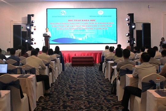 Nâng cao hiệu quả Quỹ Phát triển KH&CN, thúc đẩy doanh nghiệp ĐMST