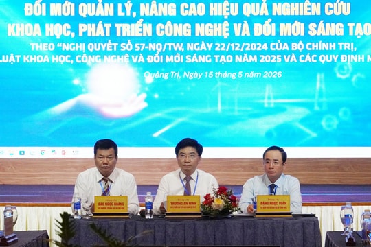 Quảng Trị tìm giải pháp gỡ “điểm nghẽn” cho khoa học công nghệ