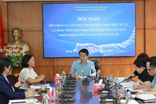 Lạng Sơn đồng hành cùng doanh nghiệp tháo gỡ "nút thắt" trong đổi mới sáng tạo