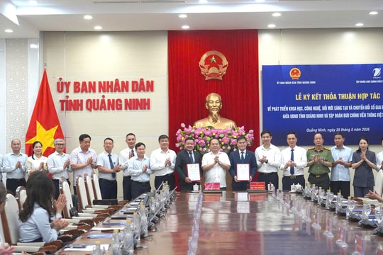 VNPT và Quảng Ninh ký kết hợp tác về chuyển đổi số giai đoạn 2026 - 2030