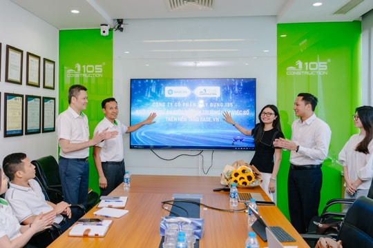 CC105 đẩy mạnh số hóa quản trị dự án xây dựng cùng Base.vn