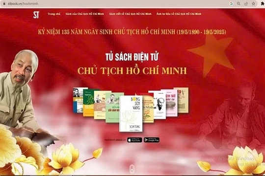 Lan tỏa các ấn phẩm về Chủ tịch Hồ Chí Minh trên nền tảng số