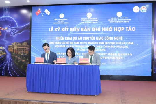 Kết nối KIST, Techfest và startup công nghệ: Hải Phòng tạo cú hích cho nền kinh tế tri thức