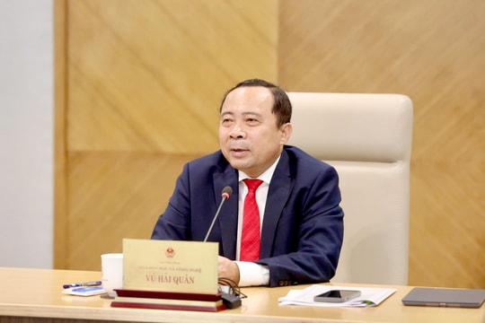 Bộ trưởng Vũ Hải Quân: Thể chế, chính sách KH&CN phải gắn với thực tiễn