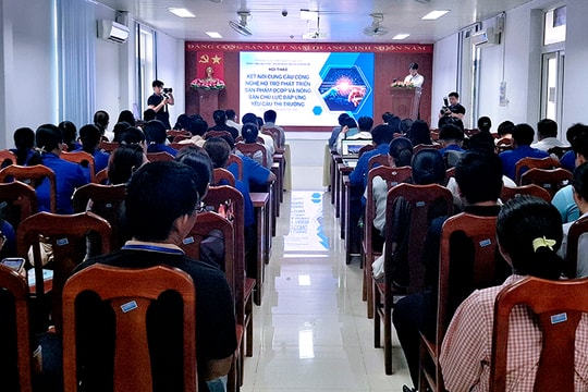 Kết nối cung cầu công nghệ hỗ trợ phát triển sản phẩm OCOP và nông sản chủ lực đáp ứng yêu cầu thị trường