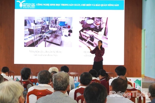 Sở KH&CN Đồng Tháp kết nối cung - cầu công nghệ trong phát triển nông nghiệp