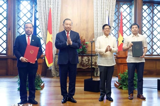 Việt Nam-Philippines nâng cấp quan hệ Đối tác Chiến lược tăng cường