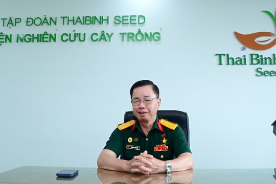 Chủ tịch HĐQT Trần Mạnh Báo: ThaiBinh Seed đặt khoa học công nghệ ở vị trí trung tâm của chiến lược phát triển