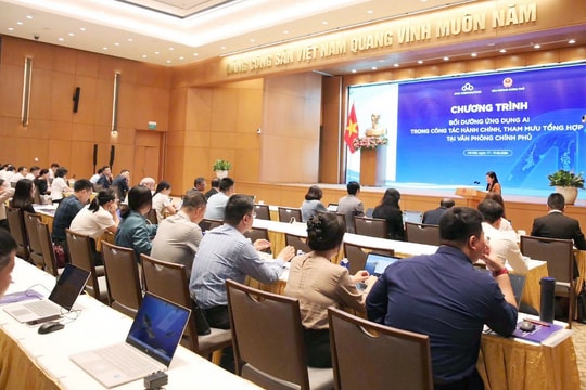 Khi AI trở thành “trợ lý đắc lực" cho cán bộ Văn phòng Chính phủ