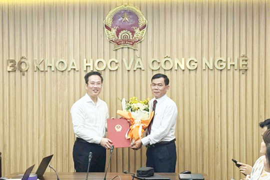 Bổ nhiệm Trưởng Đại diện Văn phòng Bộ KH&CN tại miền Nam