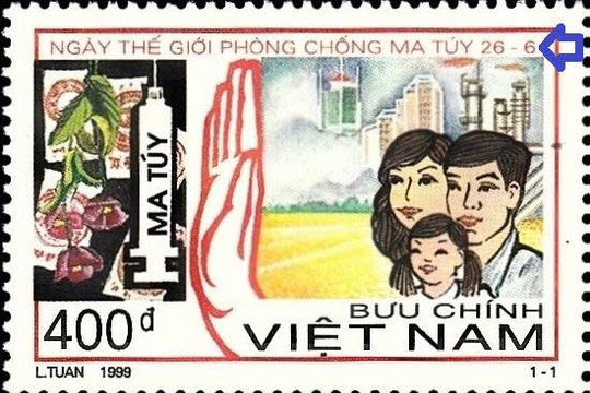 Những bộ tem bưu chính tuyên truyền về phòng, chống ma túy