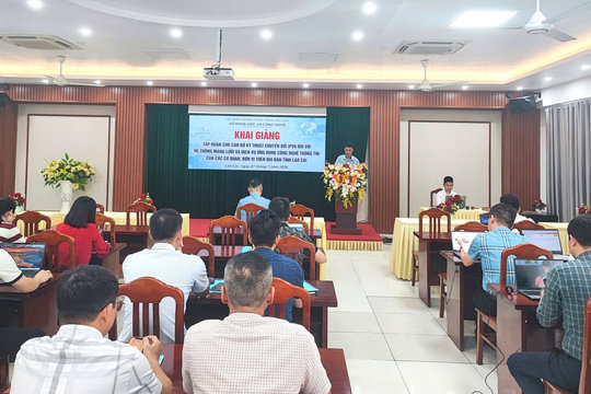 Lào Cai nâng cao năng lực triển khai IPv6 cho đội ngũ cán bộ kỹ thuật
