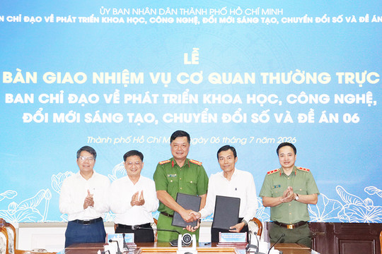 Công an TP. HCM là cơ quan thường trực Ban Chỉ đạo 57 và Đề án 06 của TP. HCM