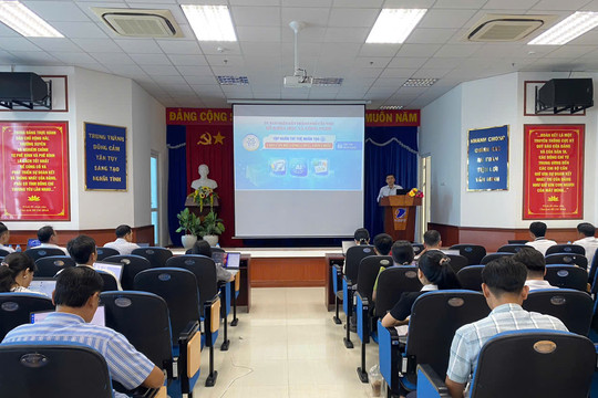 Cần Thơ tập huấn trí tuệ nhân tạo cho cán bộ, công chức, viên chức