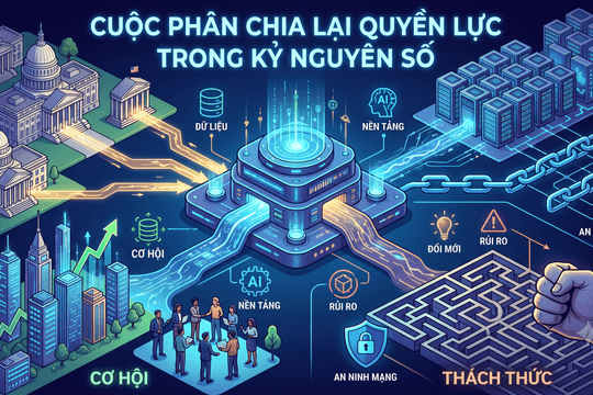 Cuộc phân chia lại quyền lực trong kỷ nguyên số