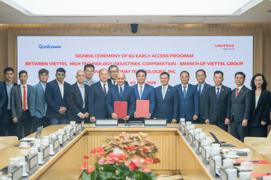 Viettel và Qualcomm hợp tác hướng tới thực hiện cuộc gọi 6G đầu tiên vào 2029