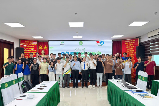 Trường Đại học Nông Lâm TP. Hồ Chí Minh: Nâng cao tư duy khởi nghiệp và năng lực giải quyết vấn đề trong đổi mới sáng tạo cho sinh viên