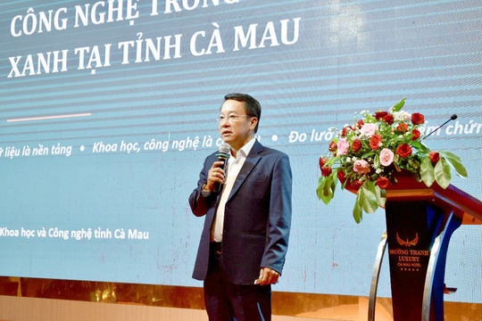 Sở KH&CN tỉnh Cà Mau hỗ trợ DN, HTX ứng dụng công nghệ cao trong sản xuất nông nghiệp, thủy sản