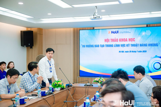 Định hướng đào tạo kỹ thuật hàng không đáp ứng xu thế công nghệ mới