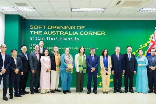 Australia Corner: Thúc đẩy chia sẻ kiến thức, kinh nghiệm về thích ứng với biến đổi khí hậu cho ĐBSCL