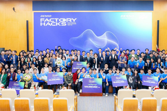DENSO Factory Hacks mùa 4: Sinh viên định hình nhà máy tương lai bằng AI