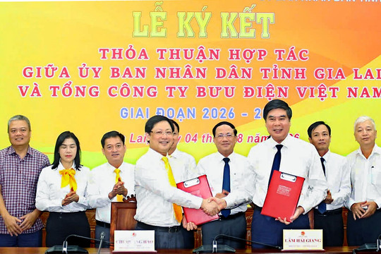 Bưu điện Việt Nam đồng hành cùng Gia Lai tăng tốc chuyển đổi số
